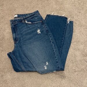 Abercrombie & Fitch Curve Love Mom Jean